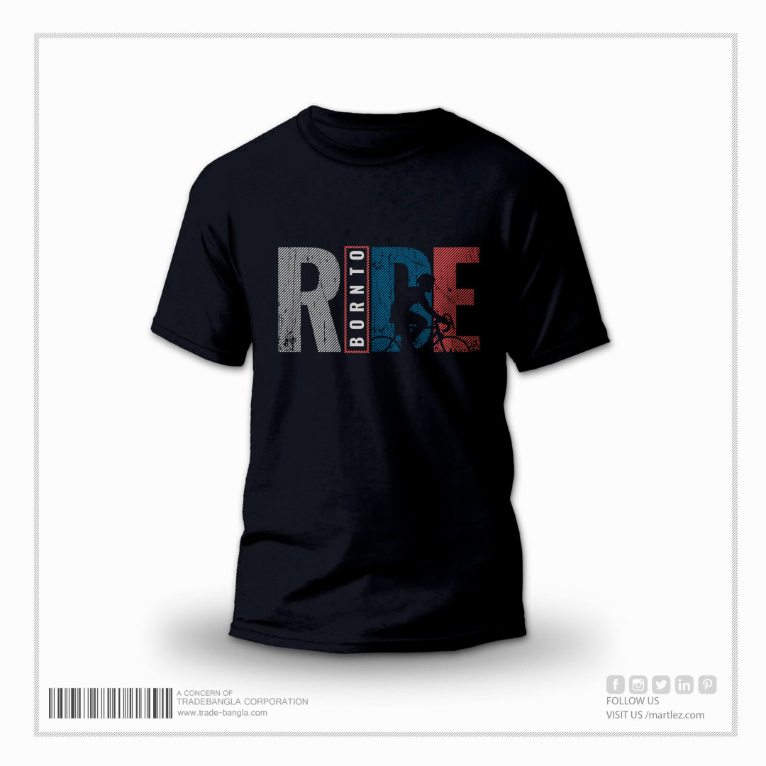 Martlez Premium T-shirt | Born To Ride